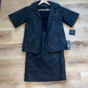 NWT Ellen Tracy Dress w/ Jacket